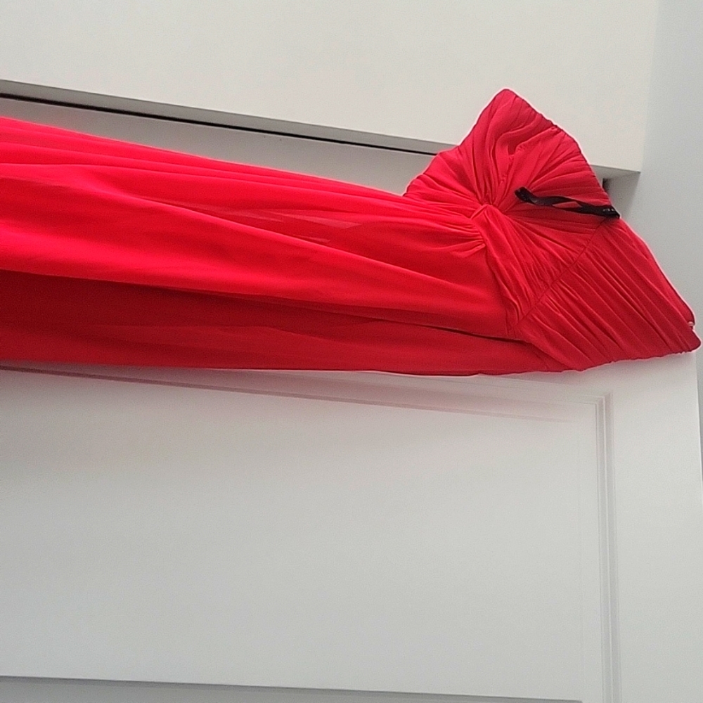 Prom dress nice red hot color